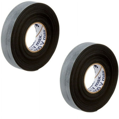3M 2155 Temflex Rubber Splicing 22-ft UL Electrical Tape Gray (2 Pack)