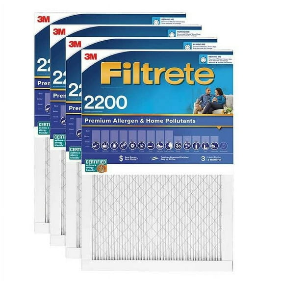 3M 2200 Series Filtrete Filter, 4-pack