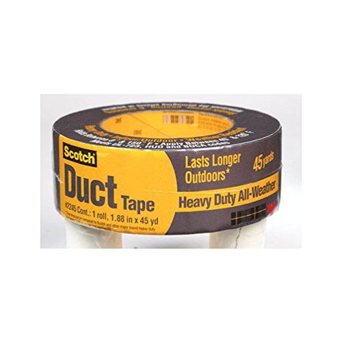 Scotch All Weather Duct Tape 2245-A - Max Ducting Tape - 45 Yards
