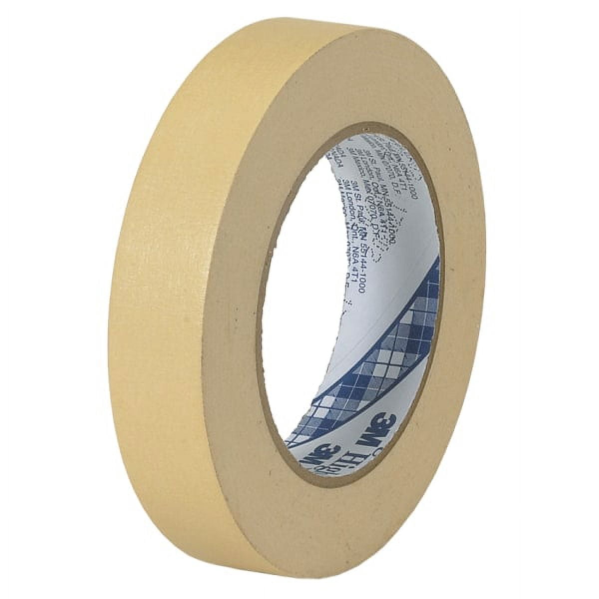 3M™ 2307 Masking Tape, 3" x 60 Yd., Natural, Case Of 12