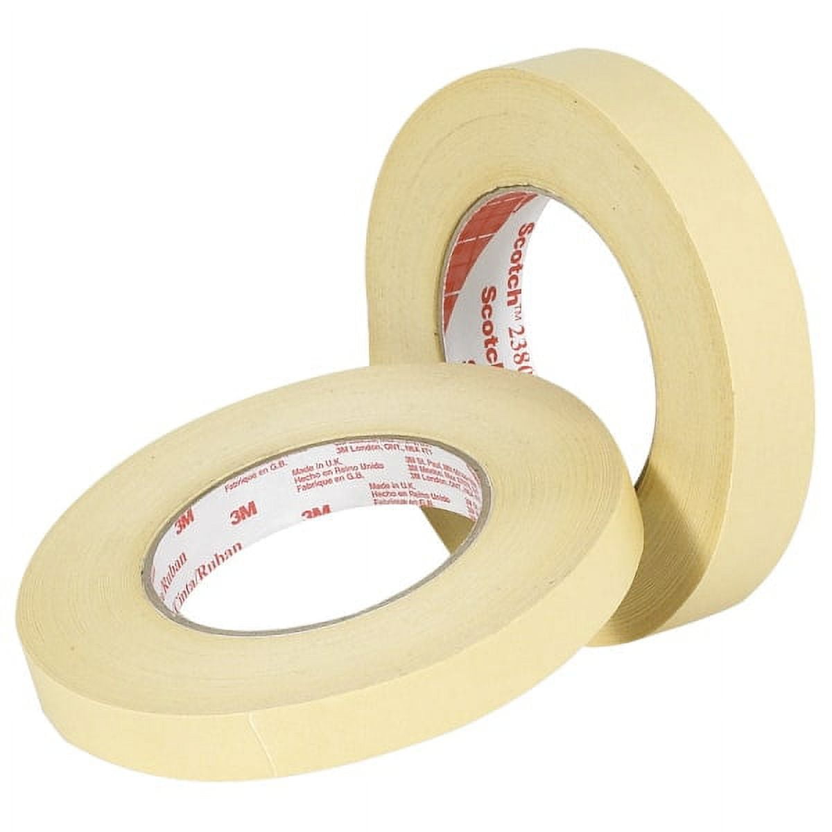3M™ 2380 High Temperature Masking Tape, 2" x 60 Yd., Tan, Case Of 24
