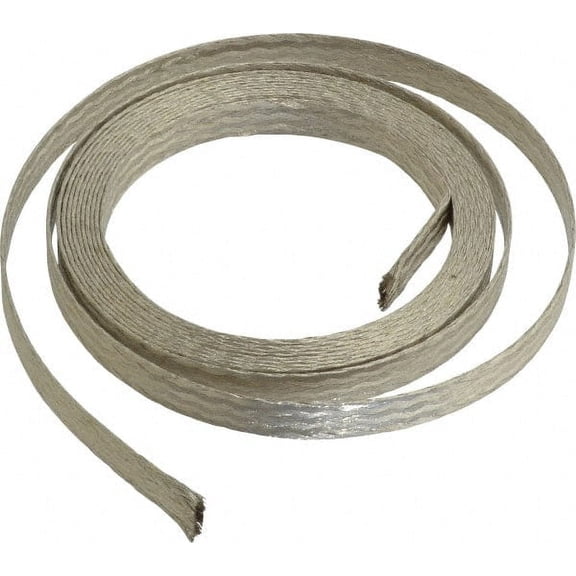 3M 25 AWG, 1/2 Inch Diameter, 15 Ft., Braid, Grounding Wire Copper