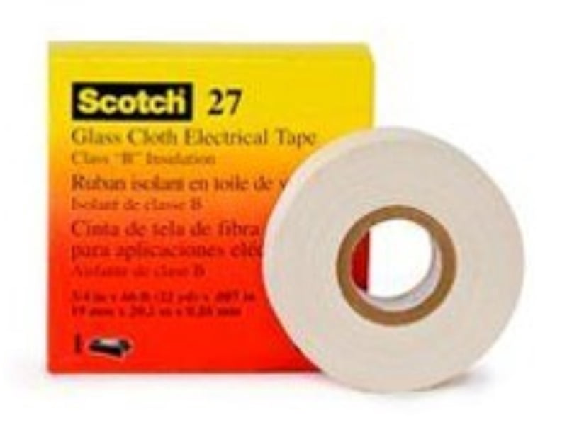 3m ElectricalTape,White,60ydL,1-1/2inW 27