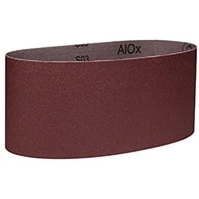 3M 27487 Resin Bond Power Sanding Belt, 21-3/4 in x 4 in, 80 Grit