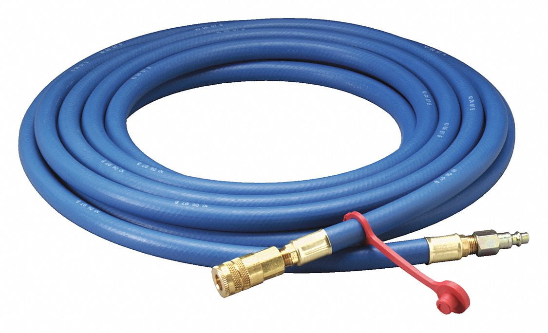 3M 3/8” X 50′ Rubber High Pressure Blue Industrial Interchange Straight Supplied Air Hose Sansujyuku sansujyuku.com
