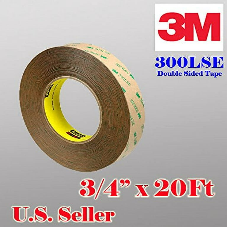 3m 300lse 3/4 X 20 Ft Double Sided Sticky Adhesive Tape High Bond Good for  Repair Phone, Camera, Digitizer iPhone S4