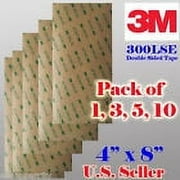 3M 300LSE 4 x 8 (1/3/5/10 Sheets) Double Sided Sticky Adhesive Tape High Bond Good for Repair Phone , Camera , Digitizer Iphone S4 6 7 5 Samsung Note