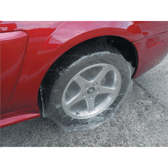 Marson 30204 KWIKEE Disposable Plastic Wheel Maskers, Large Size, 125 - box