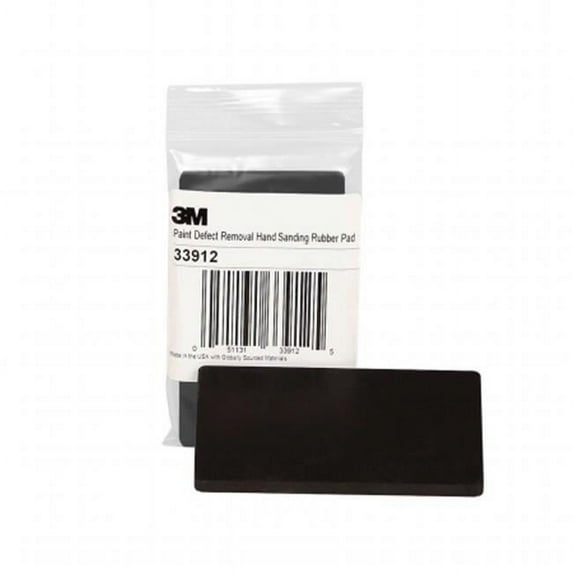 3M-33912 Paint Defect Removal Hand Sanding Rubber Pad