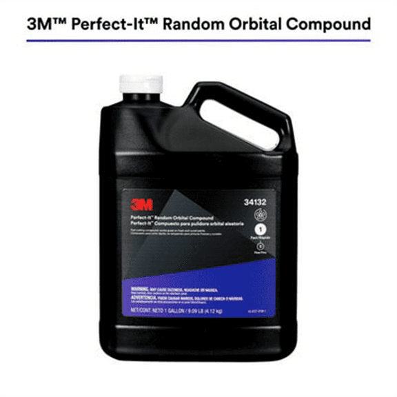 3M Perfect-It Random Orbital Compound 34132, 1 Gallon (9.09 lb)