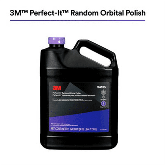 3M Perfect-It Random Orbital Polish 34135, 1 Gallon (9.09 lb)