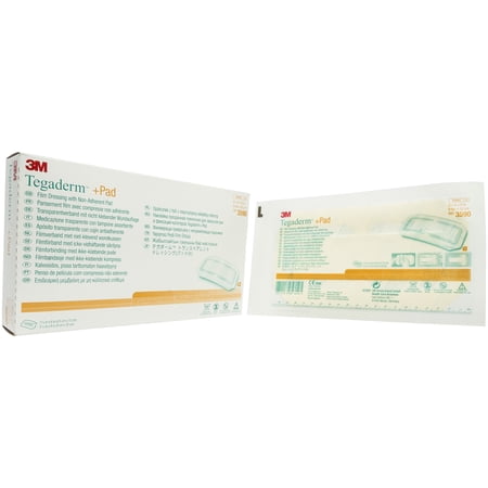 3M 3590 Tegaderm with Pad 3 1/2" X 8" (1 3/4" X 6" Pad) - Box of 25