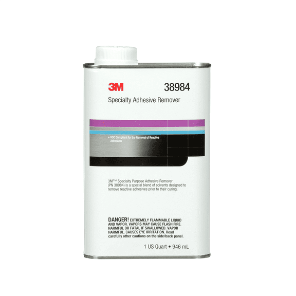 3M Specialty Adhesive Remover, 38984, 1 qt