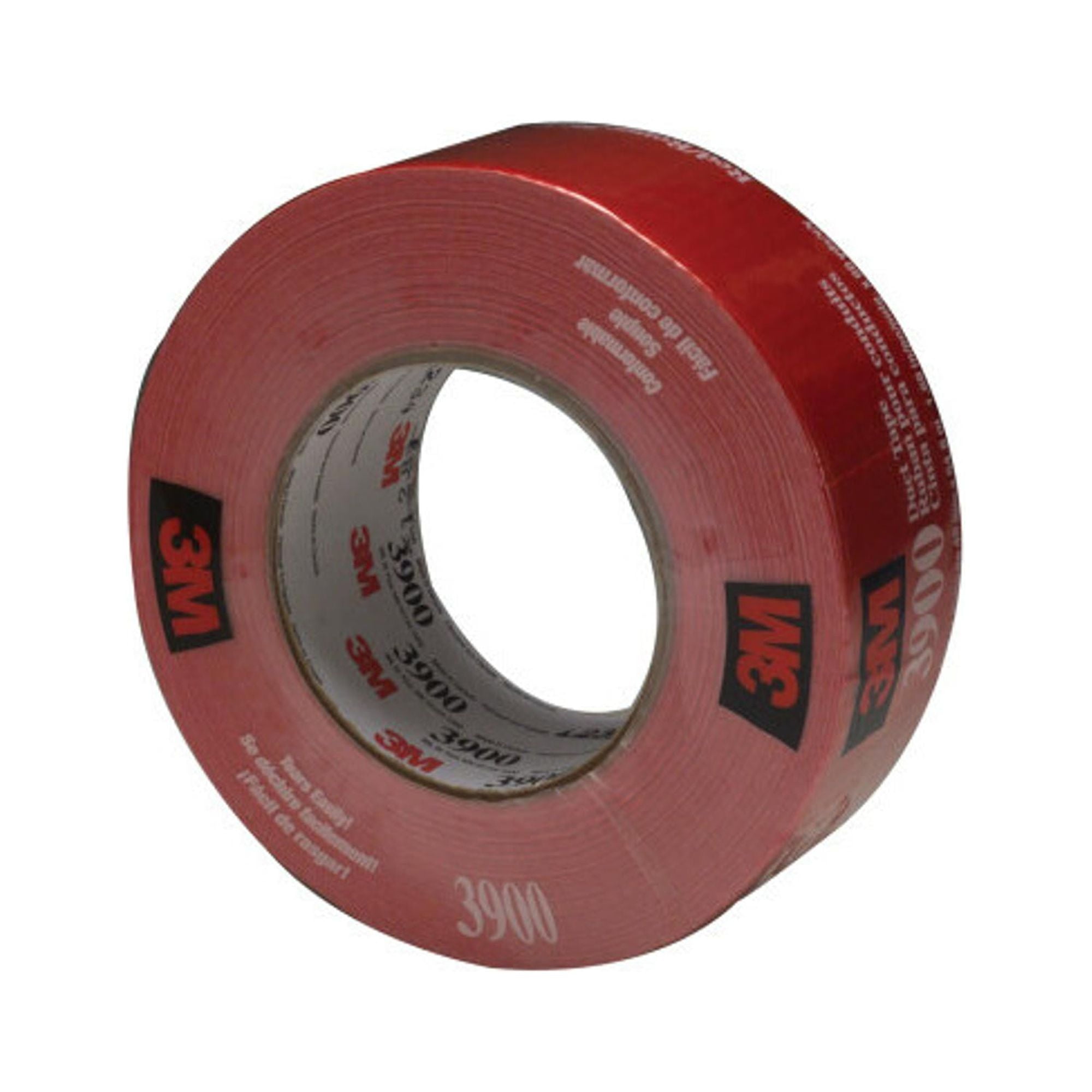 Label 3900 3M 3900 Red Multi-Purpose Duct Tape 48mm x 54.8m 1 Roll - Walmart.com