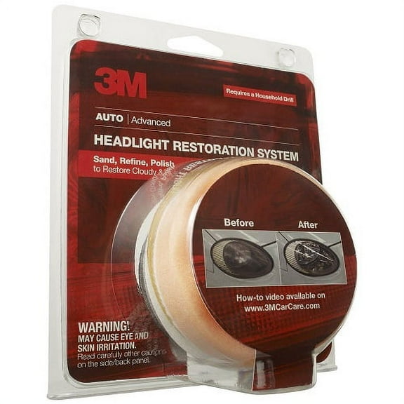3M 39008 Headlight Lens Restoration System - Case of 4