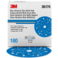 thumbnail image 1 of 3M Hookit Blue Abrasive Disc Multihole 36176 (4PK), 1 of 2