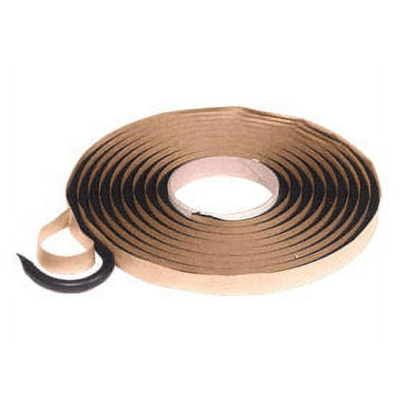 3M 3M8611 5/16" Round Windo-Weld Ribbon Sealer Black