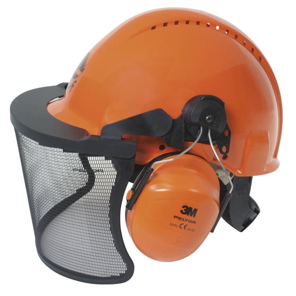 3M 3MO315C Peltor Forester Helmet, Orange, 315C