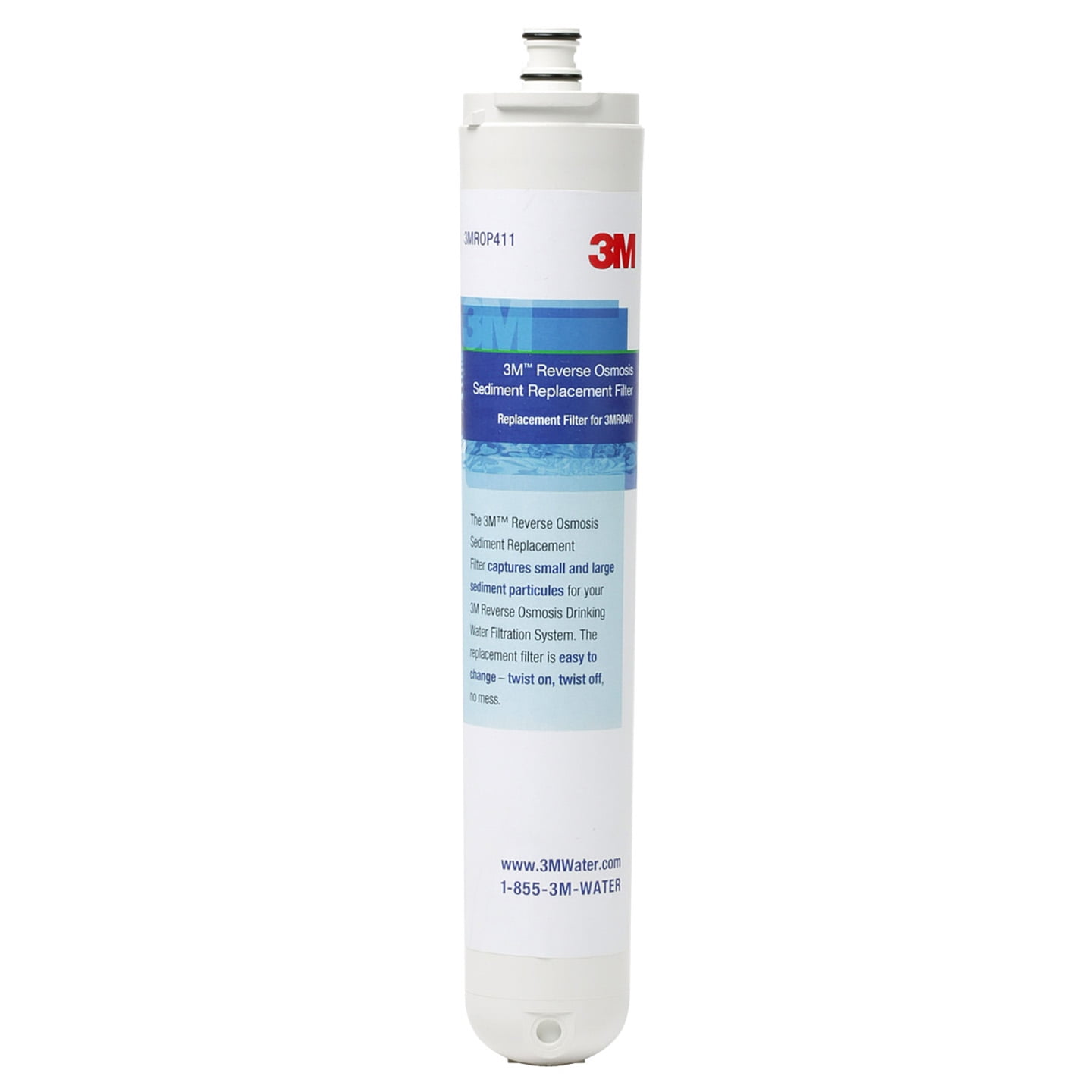 3M 13.5" White Polypropylene Reverse Osmosis Filter Cartridge
