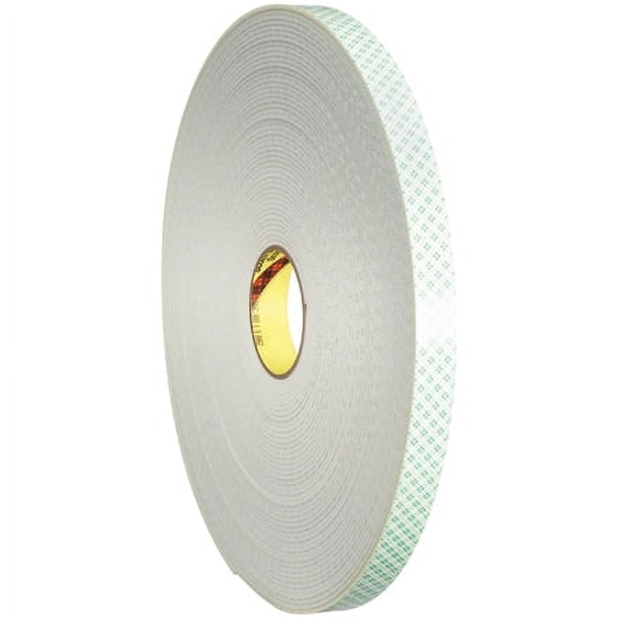 SSBM 1/2 x 36 yds. (1 Pack) 3M™ 4008 Double Sided Foam Tape - 1 Per Case