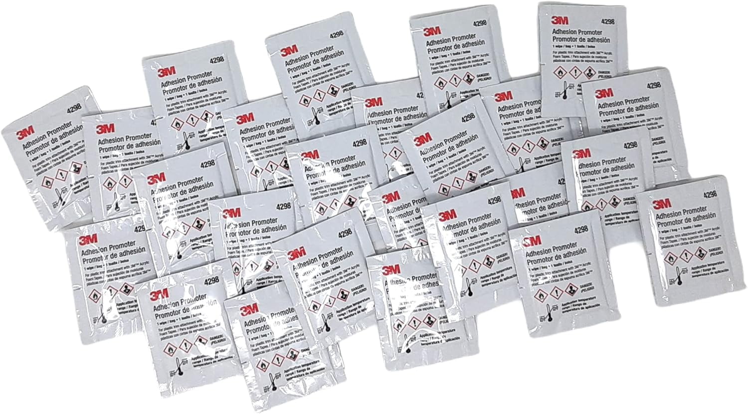 Amazon.com: 3M 4298 Adhesion Promoter, 5 Sponge Applicators
