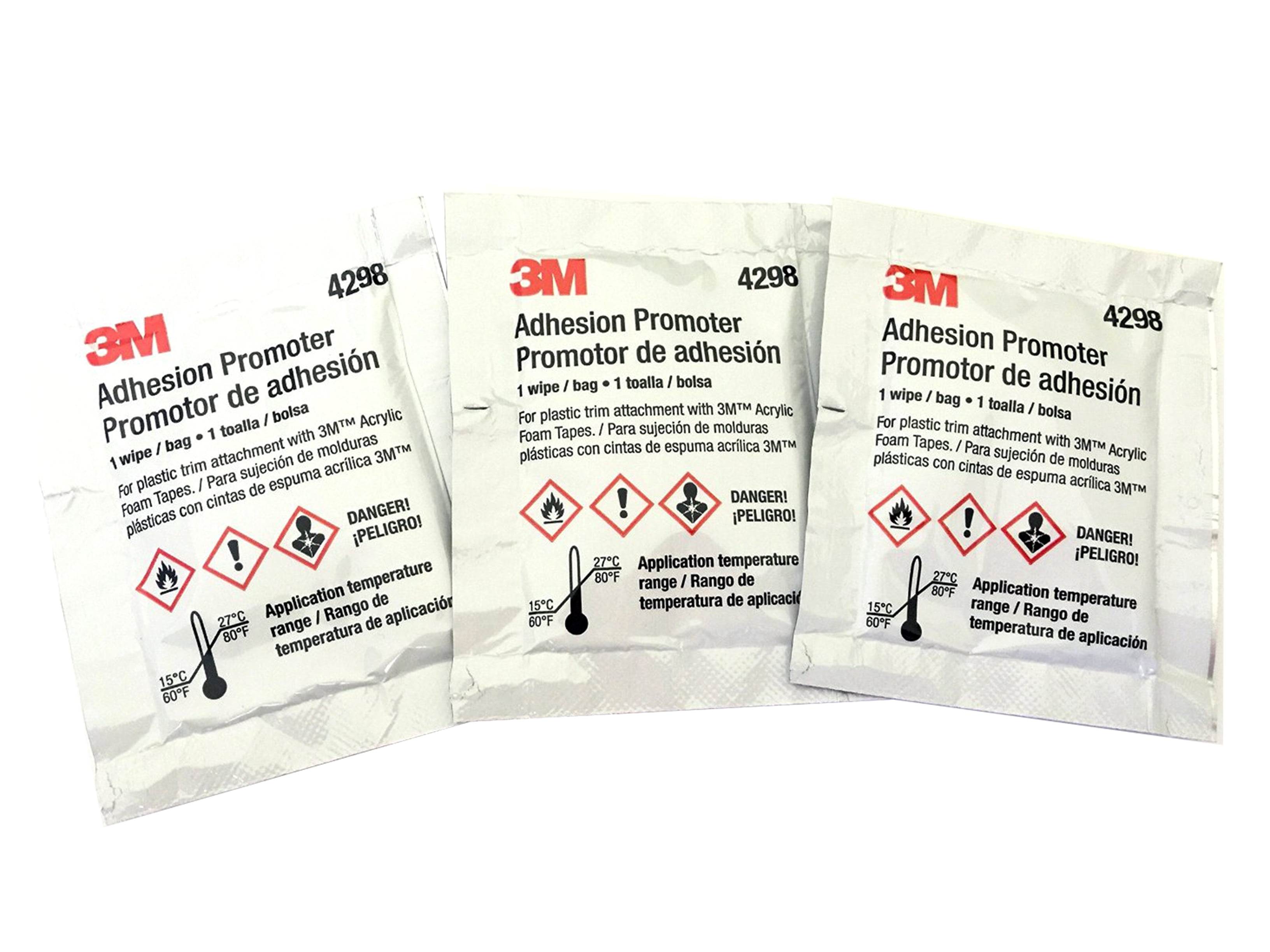3M 4298 Adhesion Promoter, for Acrylic and Rubber Based Tapes, Liquid