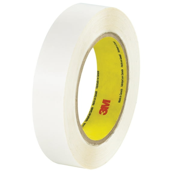 3M 444 Double Sided Film Tape 4.0 Mil 1 Inch x 36 Yards, Clear