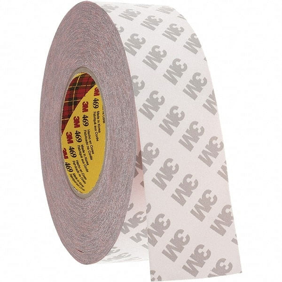 Phinus Double Sided Tape 2 Pack Heavy Duty, (3/4 Width, Total 20 FT) Clear  Adhesive Waterproof Removable Double Sided Mounting Tape for Carpet Fix