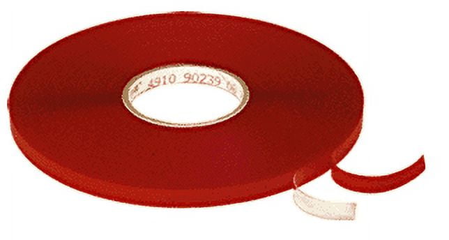 Premium Photo  Red double sided sticky tape reel isolated on white  background