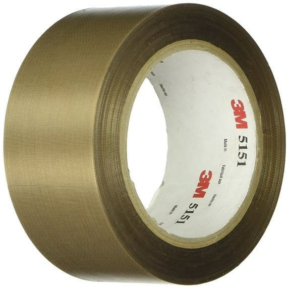 3M 5151 PTFE/UHMW Tape, 2" width x 36yd length (1 roll)