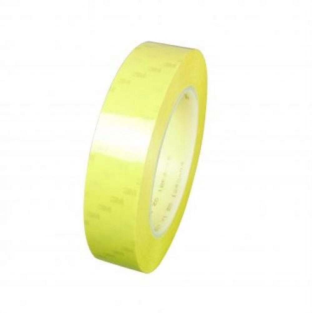 3M 56 Yellow Polyester Film Electrical Tape, 0.94" width x 72yd length (1 roll)