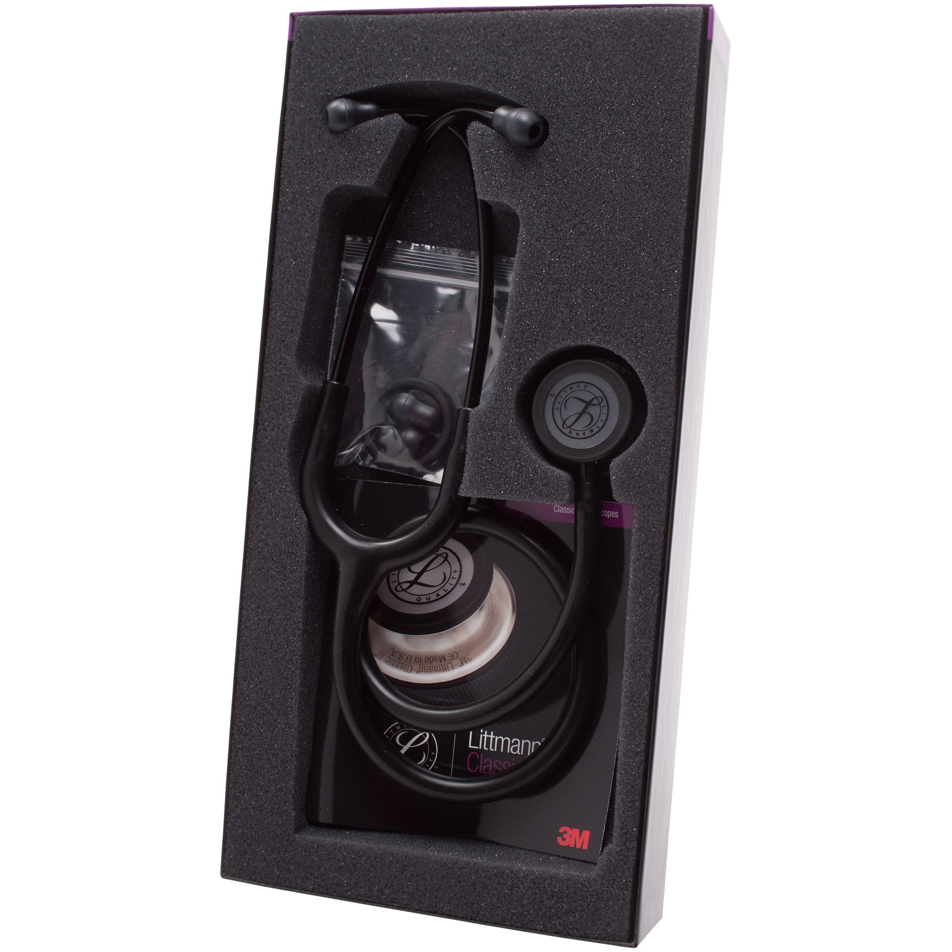 3M 5803 Littmann Classic III Stethoscope - Black Chestpiece