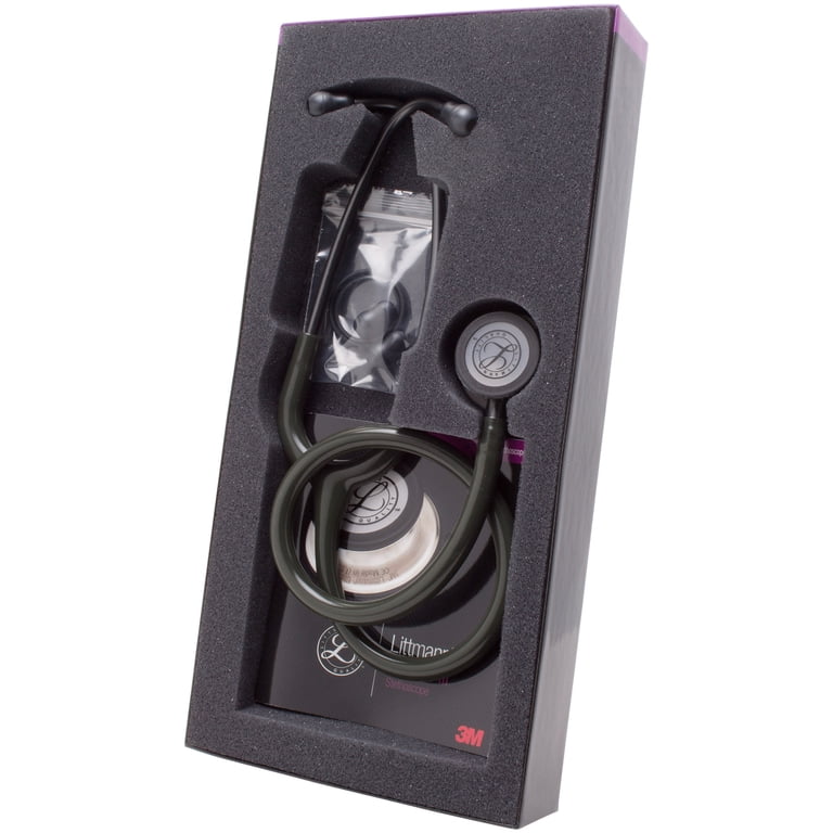 3M 5812 Littmann Classic III Stethoscope - Smoke Chestpiece - Dark