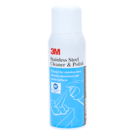 3M™ Stainless Steel Cleaner & Polish, 10-Oz Aerosol