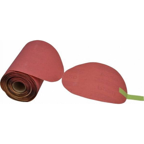 3M 6" Diam, 220 Grit FEPA, Aluminum Oxide Adhesive PSA Disc