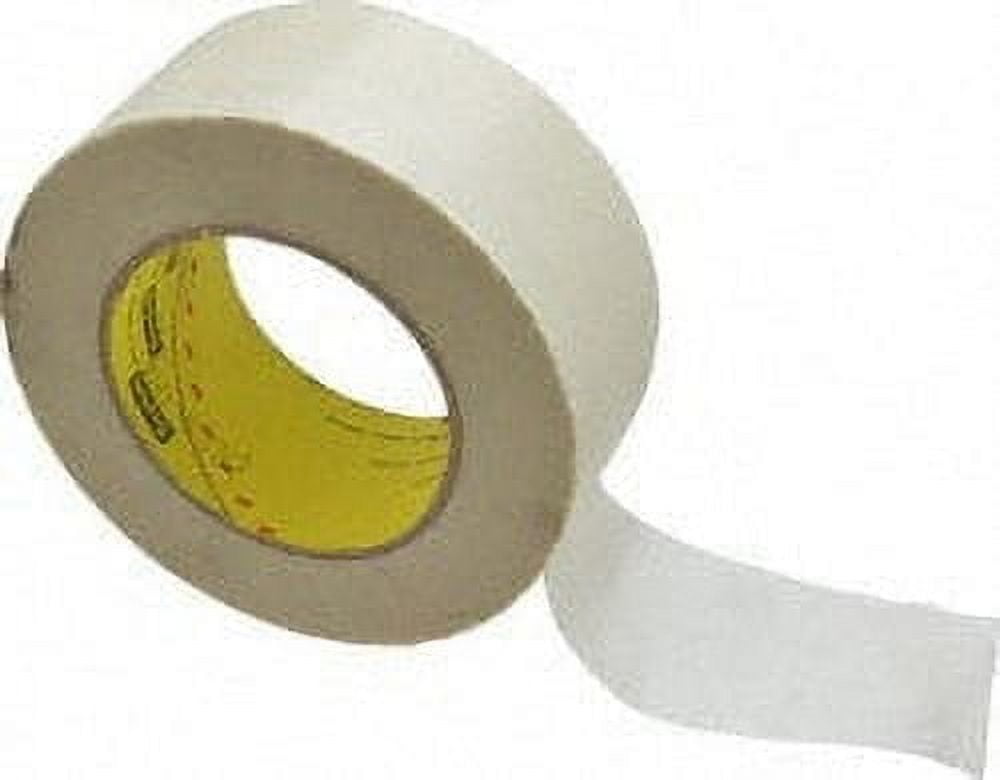 3M 60 Yd Long x 2" Wide, Series 361, White Silicone Glass Cloth Tape 7.5 mil Thick, 182 Lb/In Tensile Strength