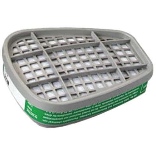 6000 Series Gas /Vapor Cartridges, Ammonia/Methylamine, Green