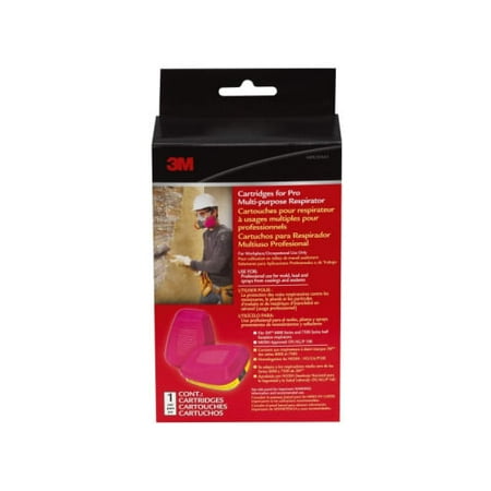 3M 60923HB1-C Replacement Cartridges for Pro Multi-Purpose Respirator