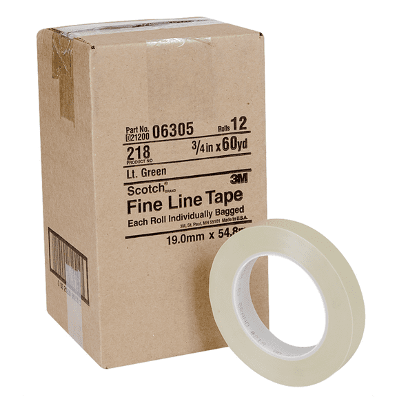 3M TAPE FINE LINE SCOTCH 3/4 X 60YDS