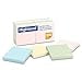 3M 6549A Sticky Note Pads, 3 x 3, Assorted Pastel, 100 Sheets