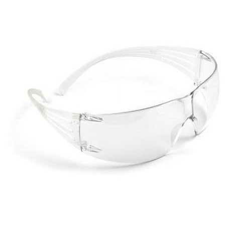 3M 65717 SecureFit Protective Eyewear SF201AF, Clear Lens, Anti Fog Coating, 5-PACK