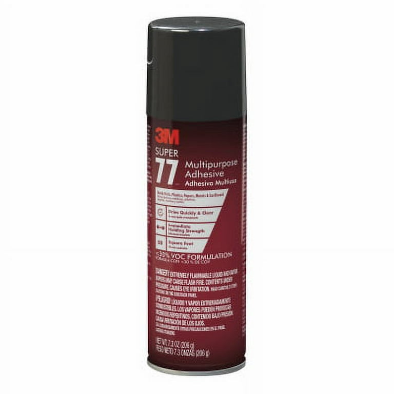 3M Super 77 Multi Purpose Spray Adhesive- 7oz