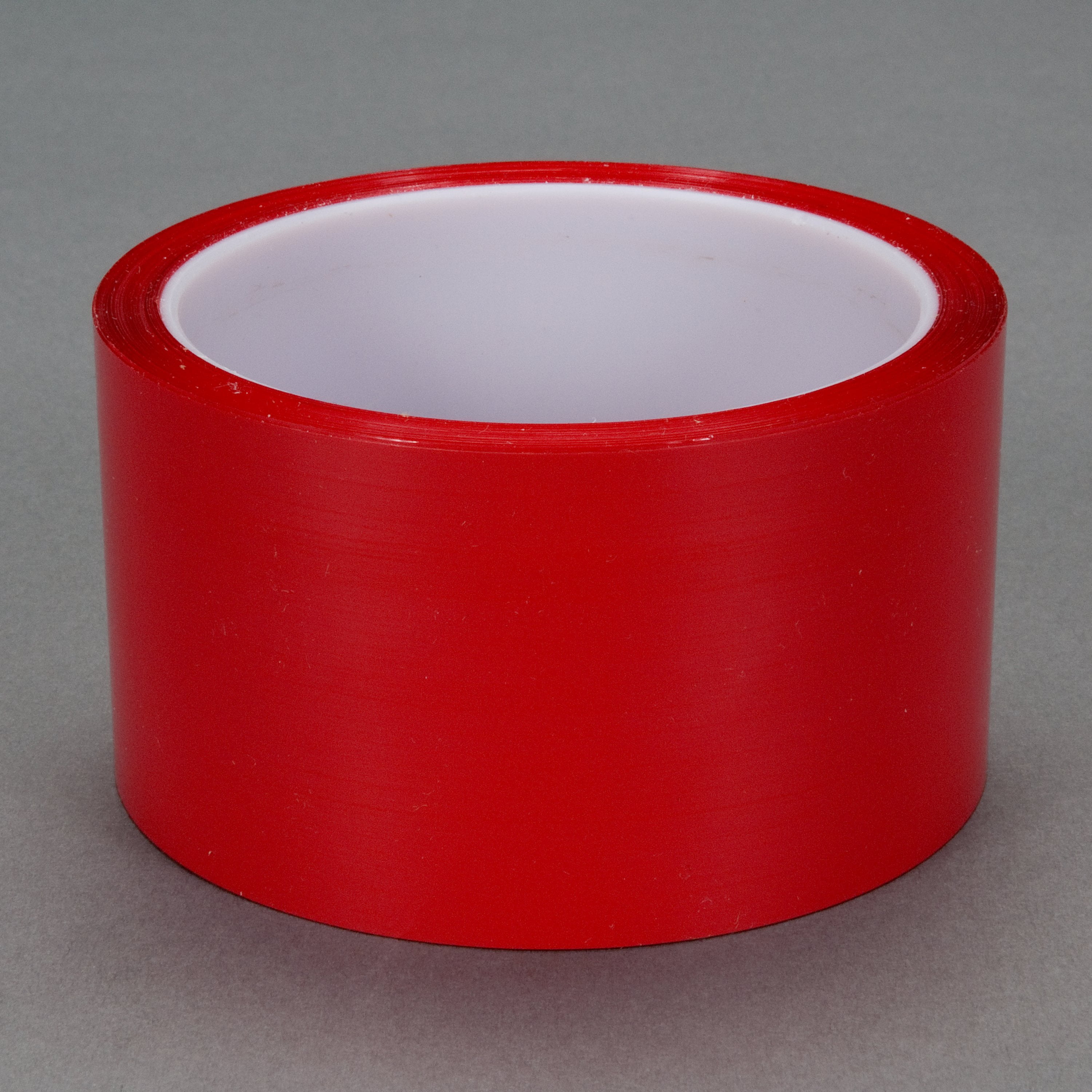 3M Polyester Film Tape 850, Red, 2 in x 72 yd, 1.9 mil, 24 rolls per case