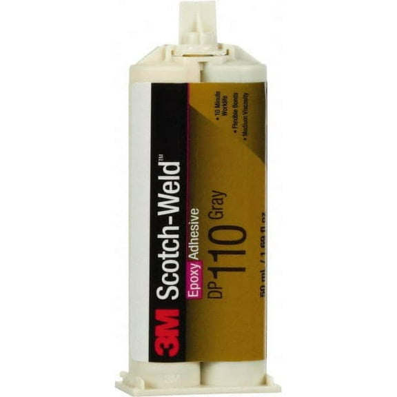 3M Scotch-Weld Epoxy Adhesive DP110, Gray, 48.5 mL Duo-Pak