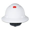 thumbnail image 1 of 3M 7100240027 H-800 SecureFit H-Series 4 Point Pressure Diffusion Ratchet Suspension Hard Hats with UV Indicator - White, 1 of 4