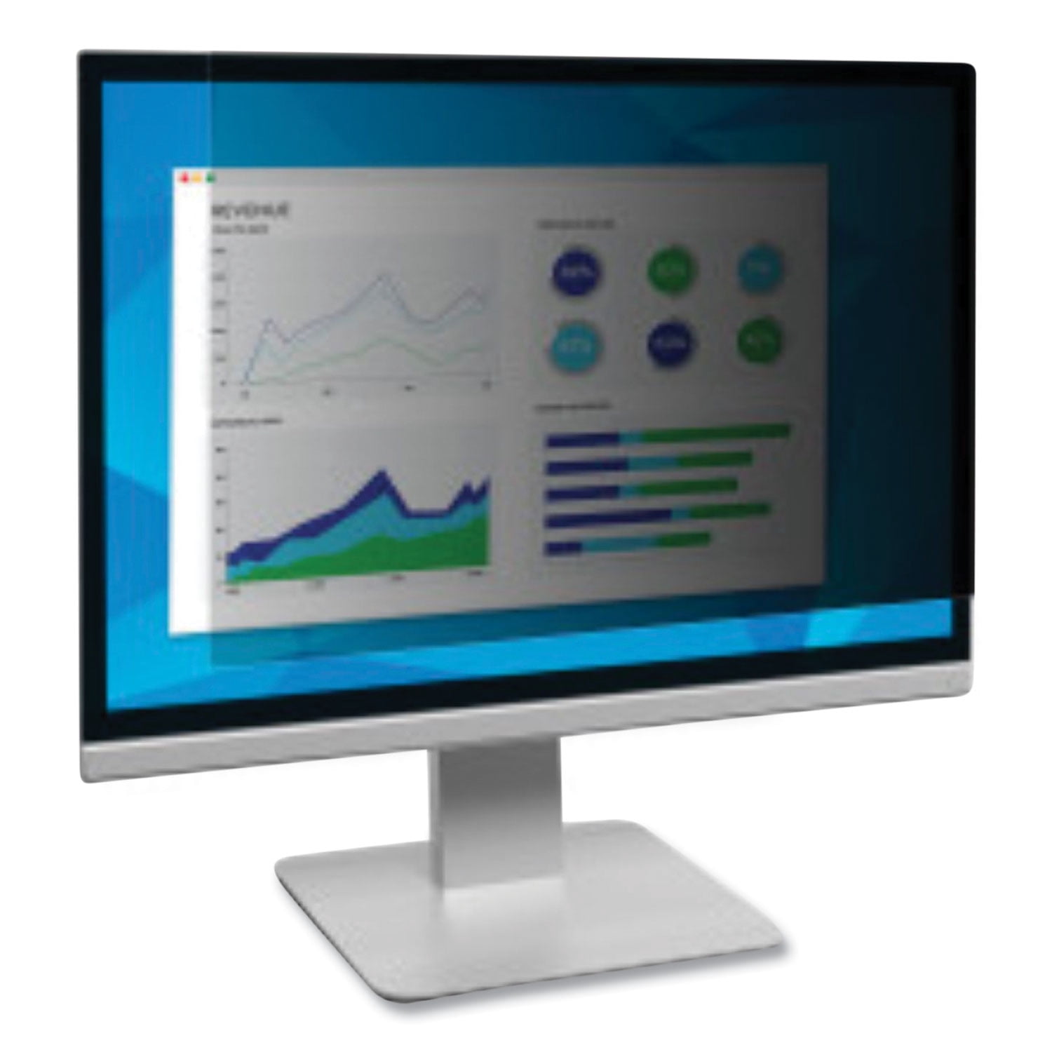 3M Privacy Filter for 49in Full Screen Monitor, 32:9, PF490W3E Black ...