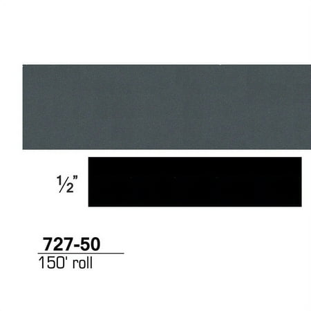 3M 72750 Scotchcal Striping Tape, Light Charcoal Metallic, 1/2 in. x 150 ft.