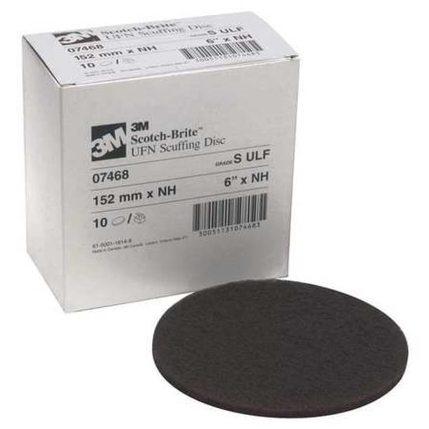 LiME LiNE 6-inch Scuffing Discs For DA Sanders - 8 Pack Gray Hook & Loop Pads, 600-800 Grit