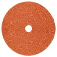 thumbnail image 1 of Fibre Disc 787C, Precision Shaped Ceramic, 5 in dia x 7/8 in Center Hole, 60+ Grit, Die 500P, 1 of 1