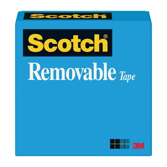 3M #811 Removable Magic Tape, 1" x 72 yds.